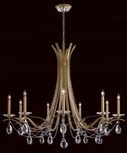 Schonbek 1870 VA8339N-22R - Vesca 9 Light 120V Chandelier in Heirloom Gold with Radiance Crystal