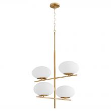Cyan Designs 11271 - Pod Chandelier Aged Brass - Small