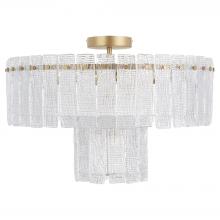 Cyan Designs 11630 - OTHELLO 7-Light Ceiling Mount - Aged Brass