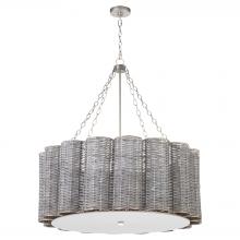 Cyan Designs 11937 - Boracay Chandelier Brushed Grey - Nickel