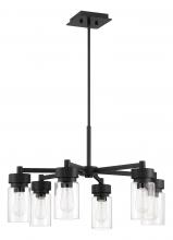 Craftmade 57126-MN - 6 Light Outdoor Chandelier